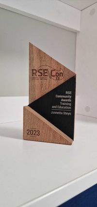RSE Community Awards Training and Education